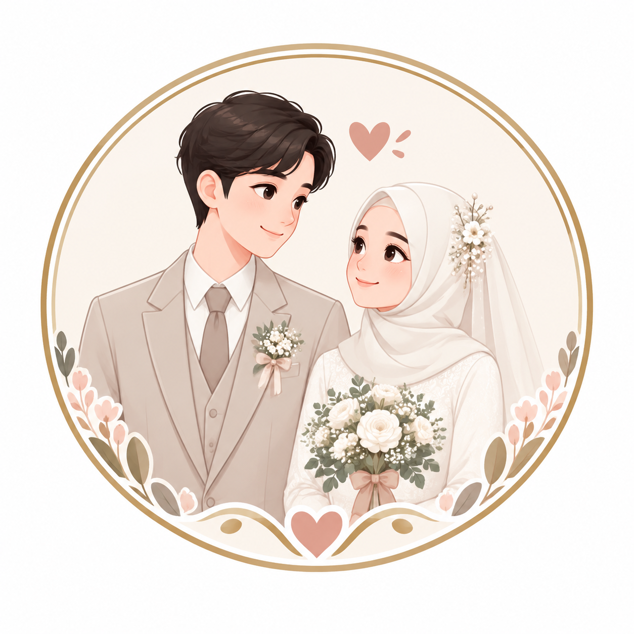 Love Story Illustration